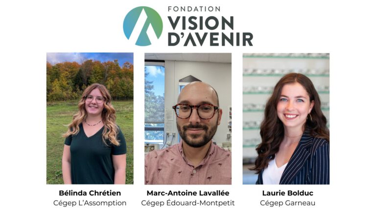 Récipiendaires des Bourses Vision d’Avenir 2023, Ordre des Opticiens | d’ordonnances du Québec